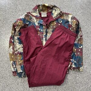 VTG Westside Connection Track Suit Womens L Jacket Pants Matching Set 80s 90s